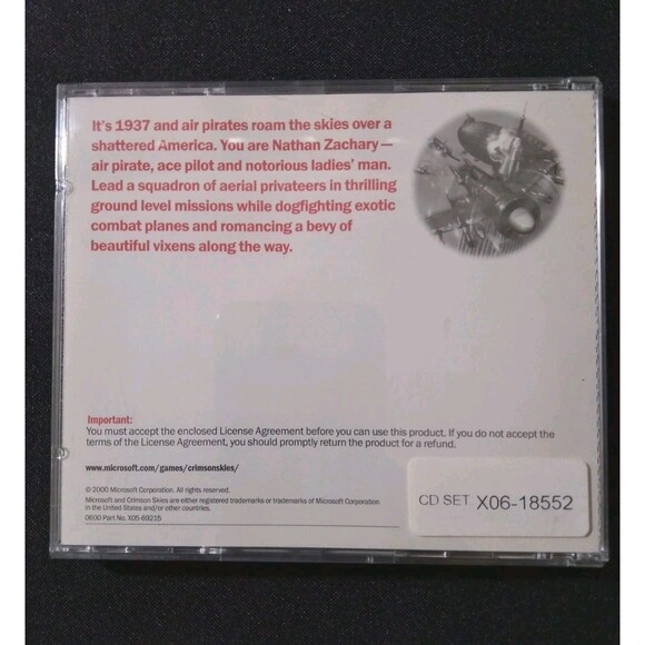 Crimson Skies (PC, 2000) - Picture 4 of 4